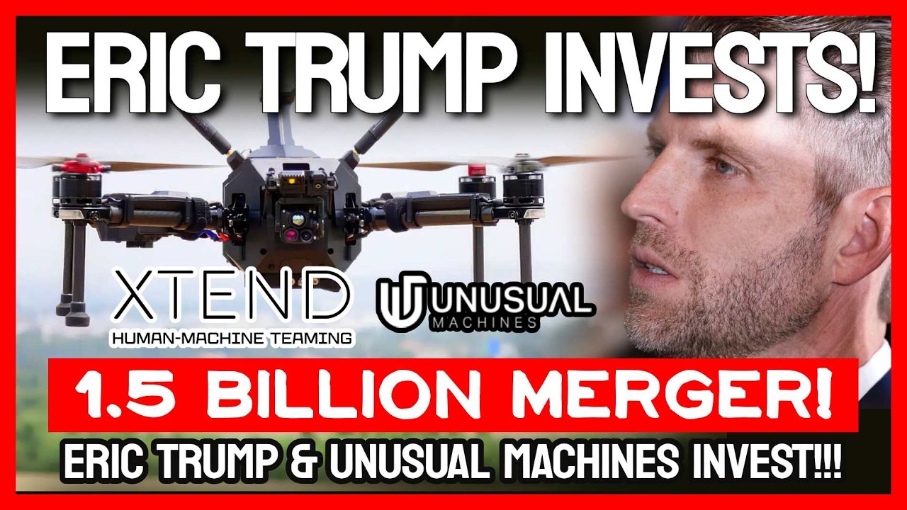 Эрик Трамп и компания Unusual Machines инвестируют в дроны XTEND, обеспечивающие низкую стоимость...