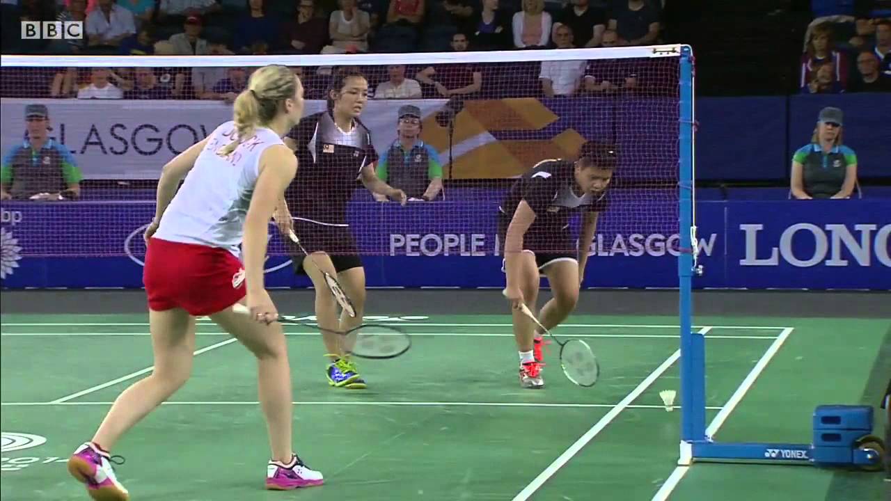 WD Bronze - MAS vs ENG - 2014 Commonwealth Games badminton