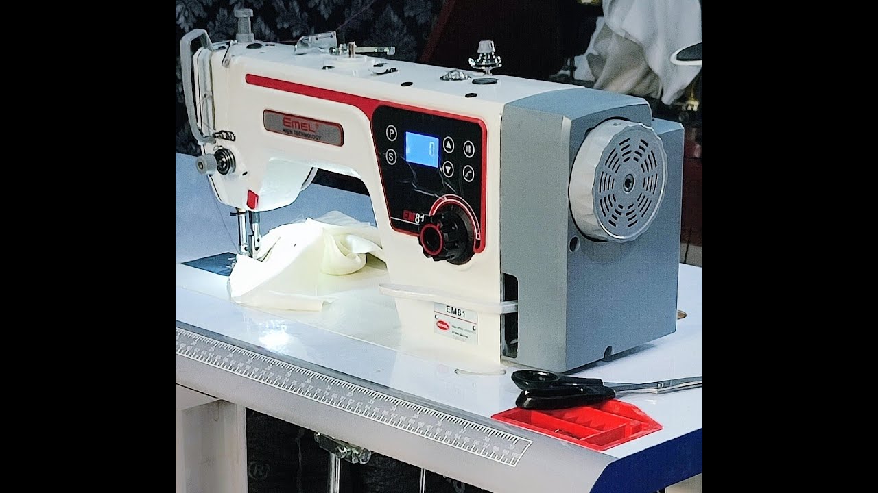 Em81 direct drive straight sewing machine #skylodzigns #emel #em81