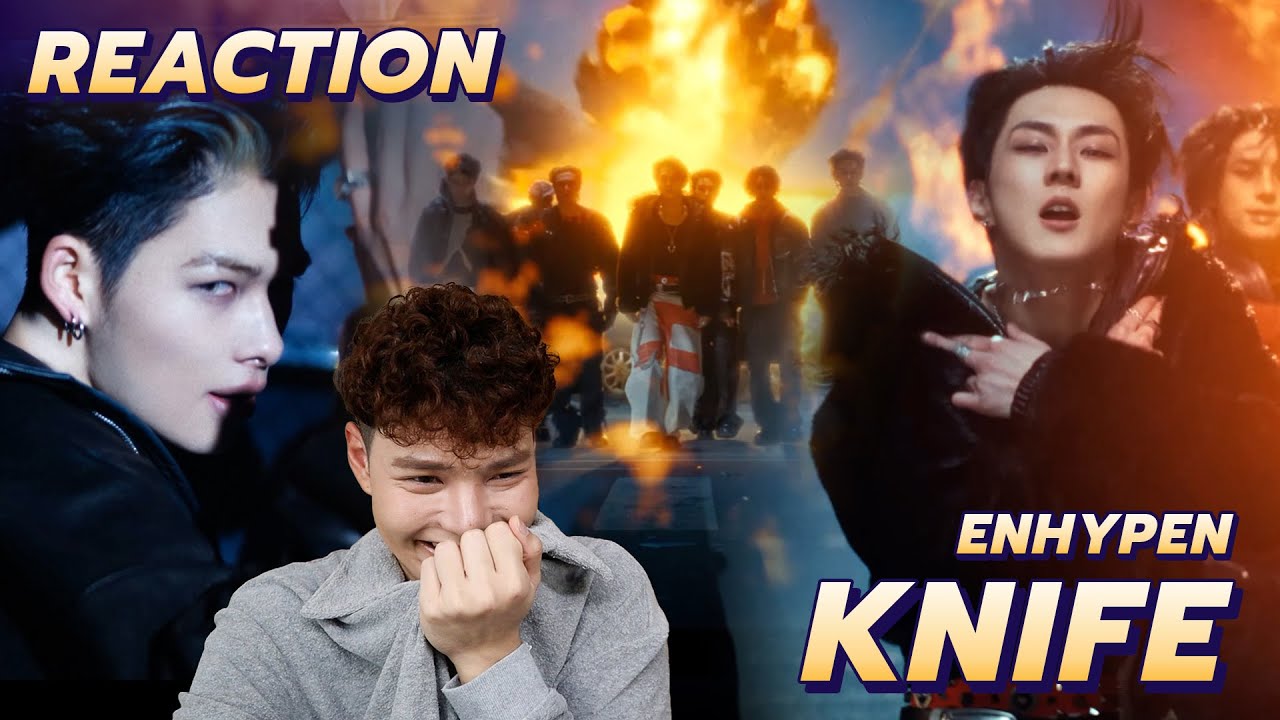 Reaction - 'Knife' Official MV | ENHYPEN | เปิดหน้าผากเพิ่มดาเมจอะดิ😬 | SiiWARU