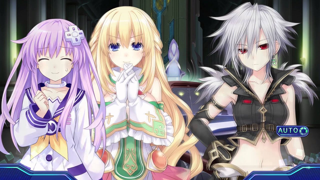 Megadimension Neptunia VII Neptunia G Sarveria Boss Battle (Vert) No Commentary