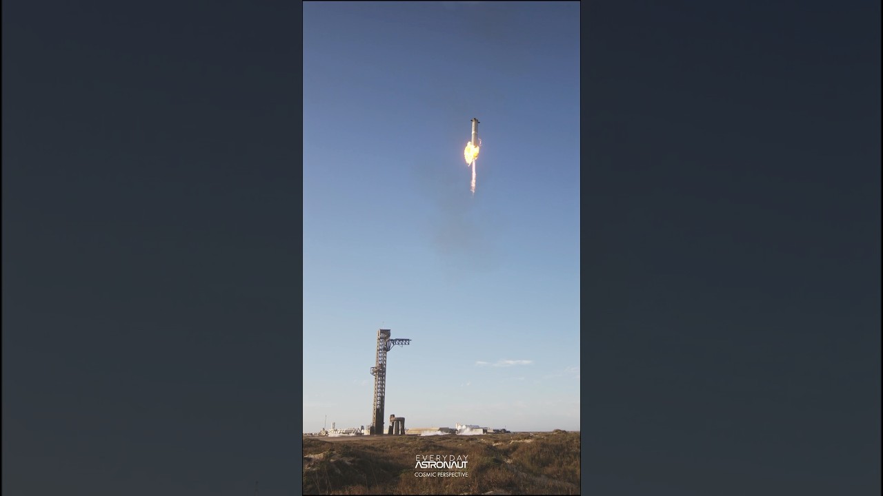 Watch the grass get hit by the sonic boom of SpaceX&rsquo;s Super Heavy booster! #starship ​⁠