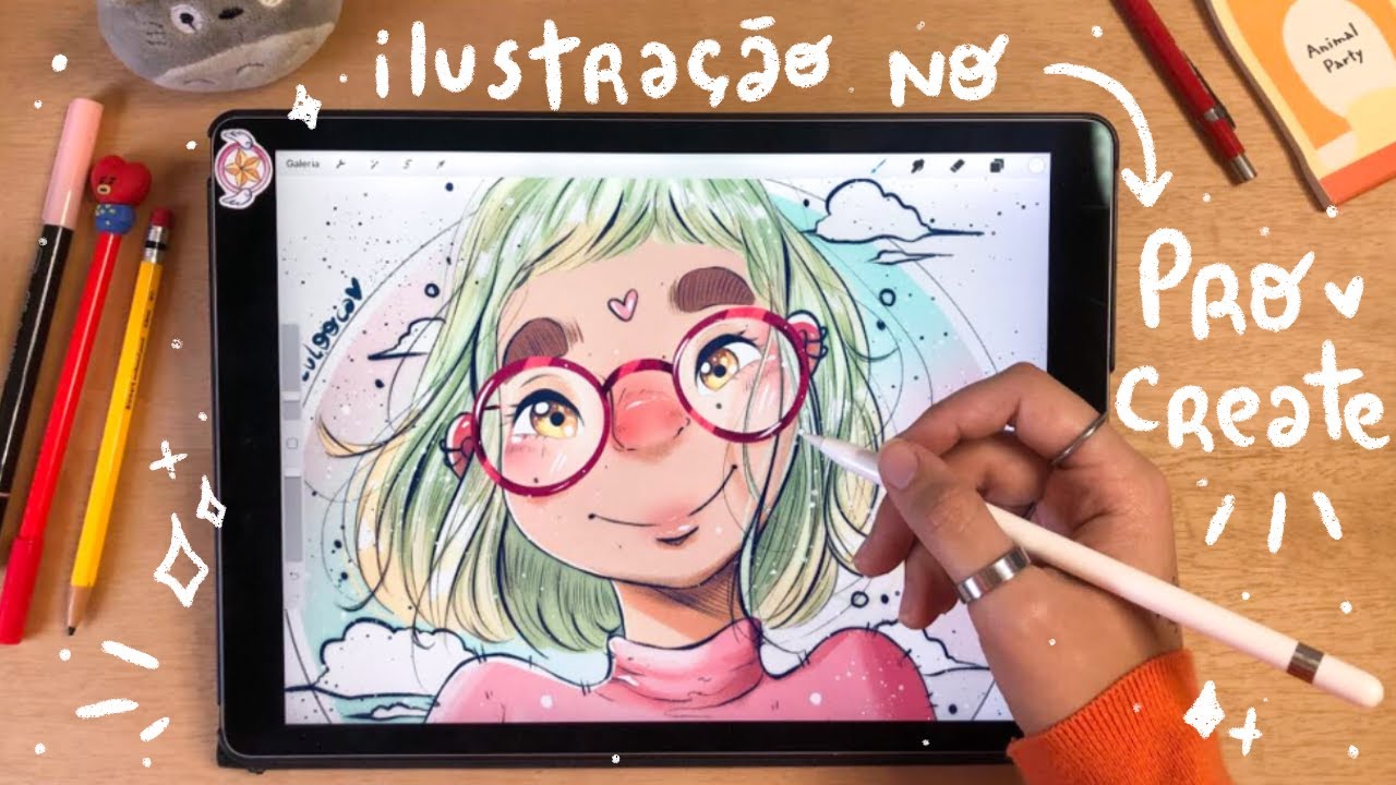 🖊🍉 como eu desenho no Procreate 🌙 meu processo + dicas + brushes!