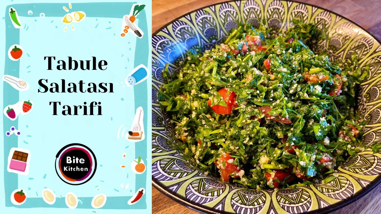 Tabule Salatası Nasıl Yapılır? Tabbouleh Recipe