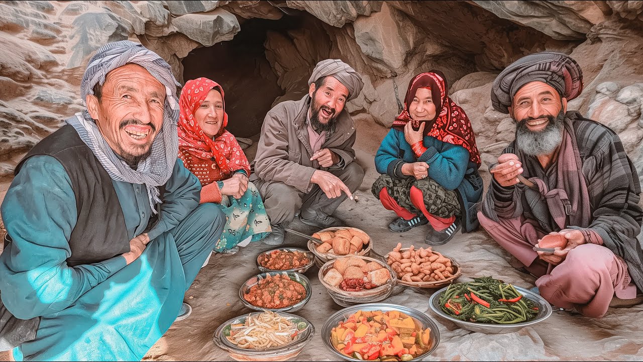 CAVE REUNION: The SECRET Feast That Kept Afghan Families Alive
