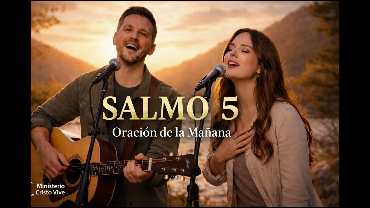 SALMO 5 — Oración de la Mañana Cantada | Dueto de Adoración con Guitarra | Ministerio Cristo Vive