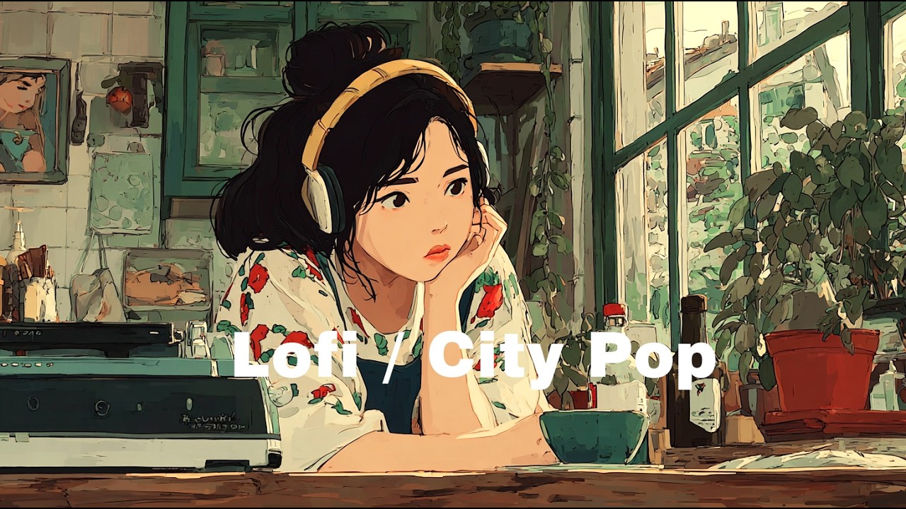 아무 일 없던 밤이 이상하게 기억난다  Lofi × City Pop