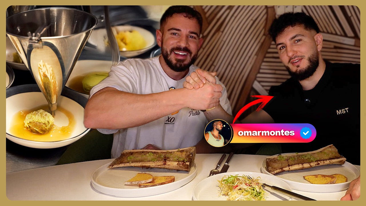 Invito a OMAR MONTES al COCIDO MADRILEÑO de OCHENTA EUROS