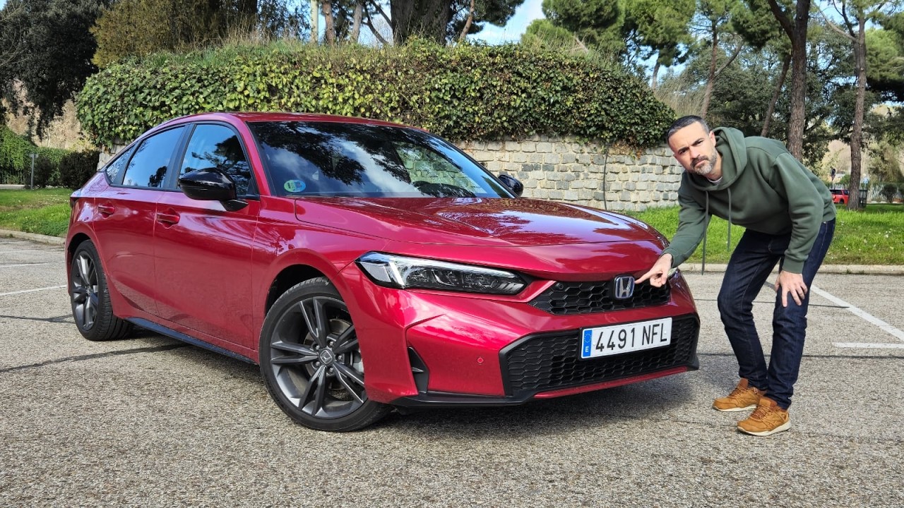 PRUEBA del nuevo Honda Civic e:HEV 2026 Sport / opinión / test / review en español