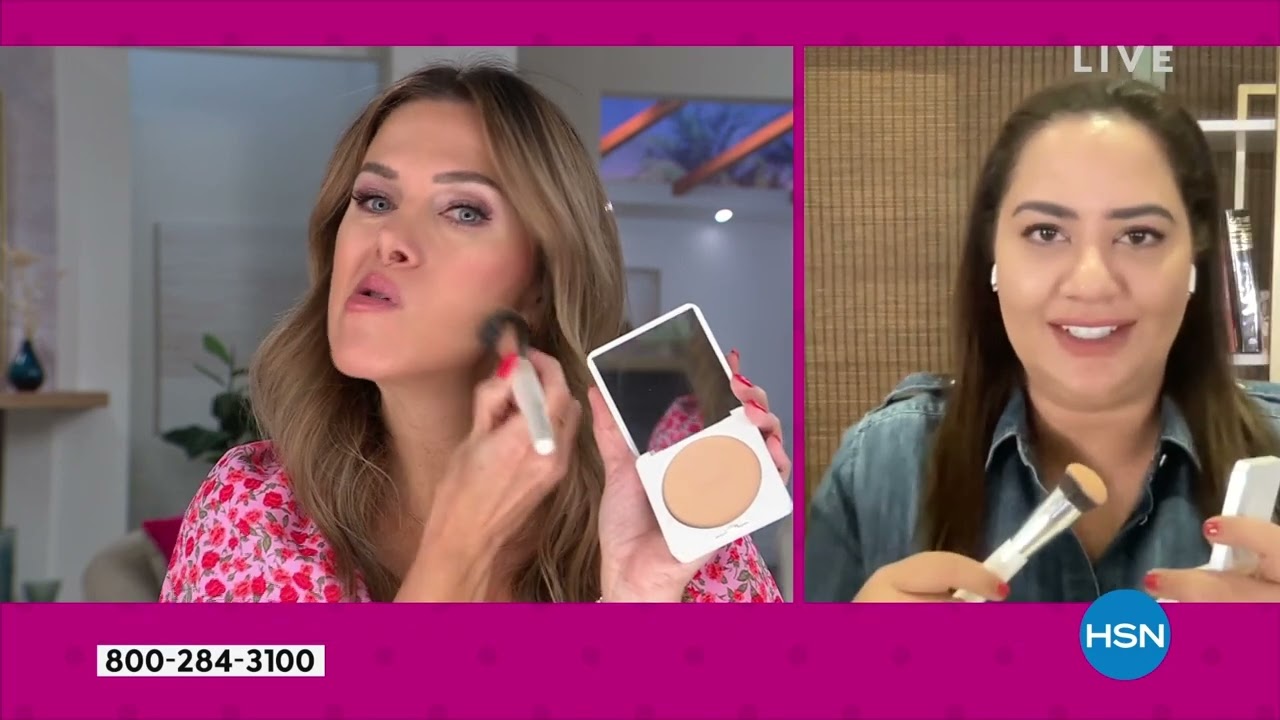 True+Luscious 2Piece Halo Powder and Brush Set
