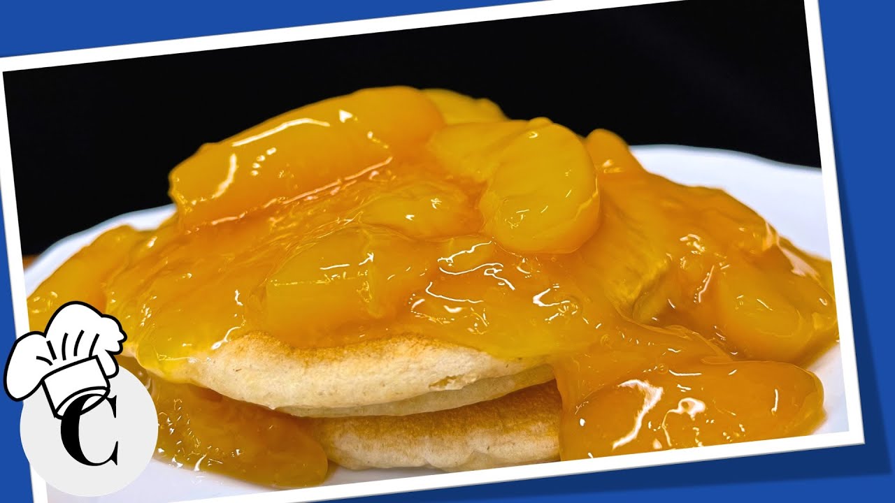 Healthy Peach Sauce! An Easy, Delicious Recipe!