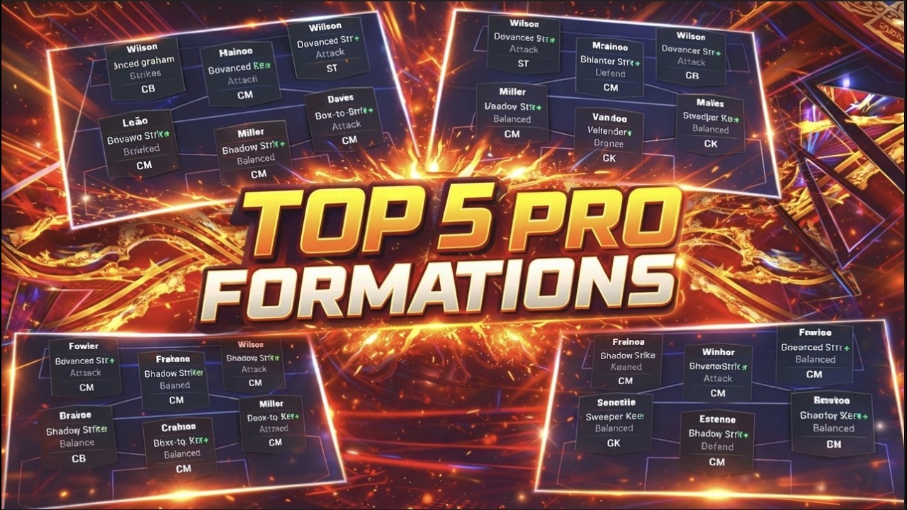 Раскрыты ТОП-5 профессиональных построений и тактических приемов в FC 26! Мгновенно улучшите свою...