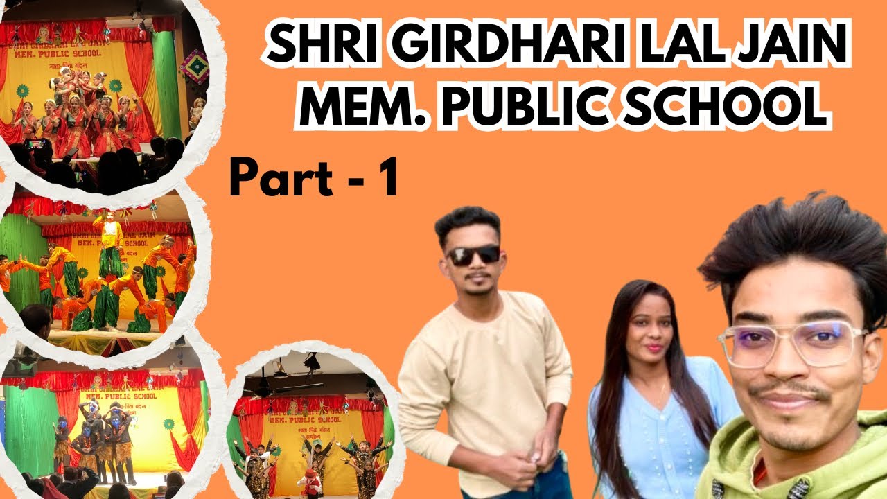 SHRI GIRDHARI LAL JAIN MEM. PUBLIC SCHOOL 🏫 | AKDVLOGER | MUZAFFARNAGAR | NEWVLOG2025