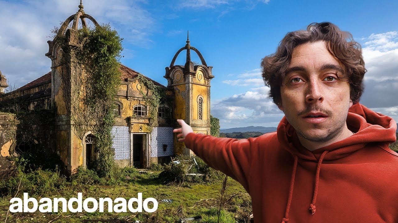 Explorei um Palácio Milionário de 5,000,000€ em Ruínas (com Túneis Secretos!)