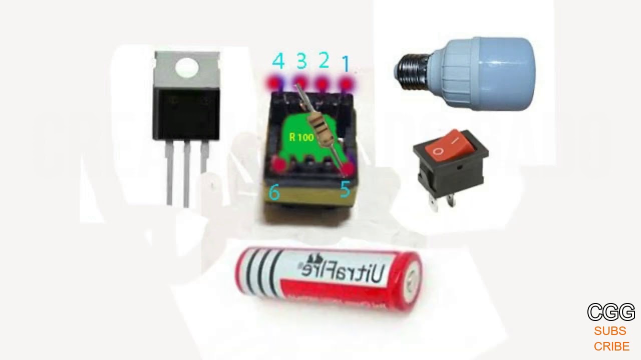 bikin lampu 220v cas sendiri dengan diy joule thief