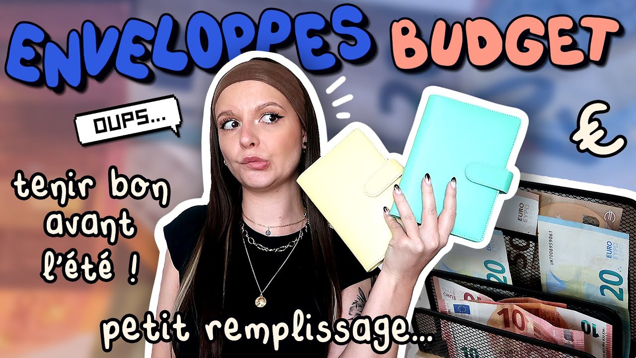 ENVELOPPES BUDGET - J'ai trop pioché dans mes épargnes...
