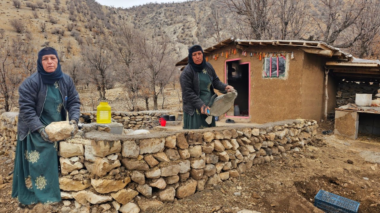 The Art of a Genius Grandma in the Winter Snow: Designing a Dream House Facade with Stone
