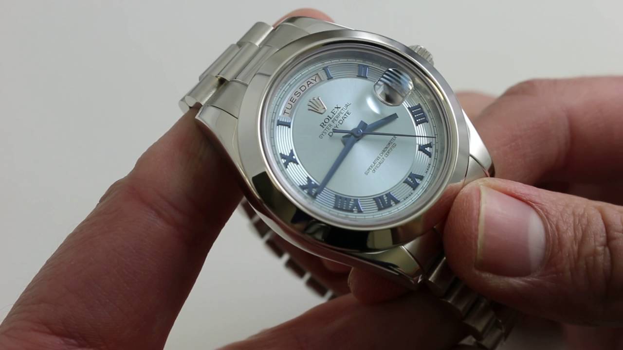 Rolex Oyster Perpetual Day-Date II 218206 Luxury Watch Review