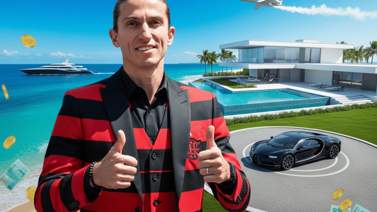 Essa é a Vida Luxuosa de Filipe Luís, Técnico do Flamengo e Ganhador da Libertadores 2025