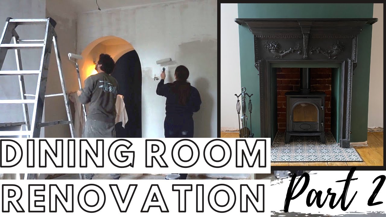 DINING ROOM RENOVATION PART 2 // Victorian Terrace Renovation // DIY House Renovation!