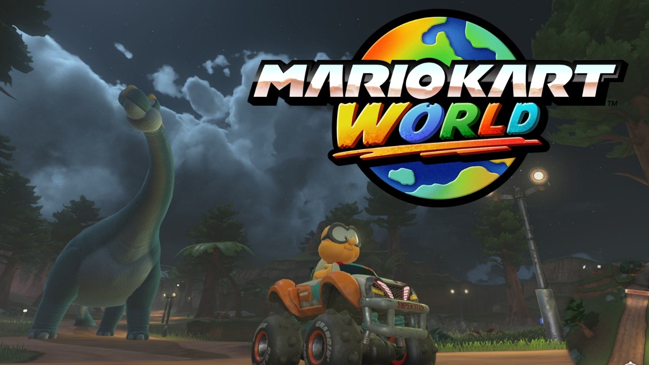 1 Hour Relaxing Mario Kart World Free Roam Gameplay