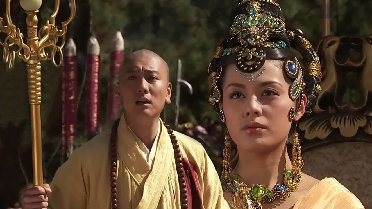 【玄幻Movie】喝了河裡的水竟能生孩子？女兒國國王以身犯險，下一秒唐三藏趕到救了國王一命！| 💥Chinese Dramas 西遊記 孫悟空大鬧天宮