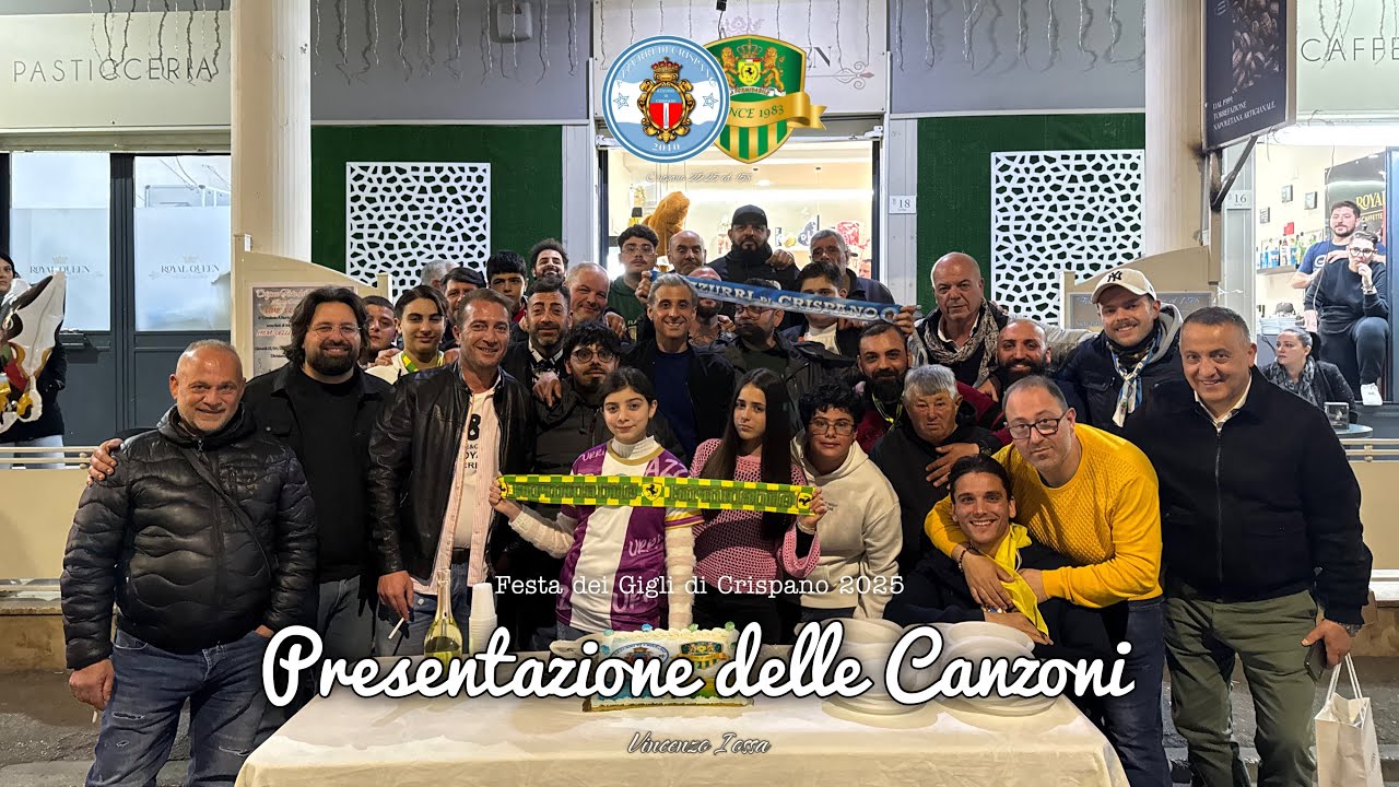 CRISPANO 2025 - PRESENTAZIONE DELLE CANZONI AZZURRI DI CRISPANO - FORMIDABILE BARRESE (04.03.2025)