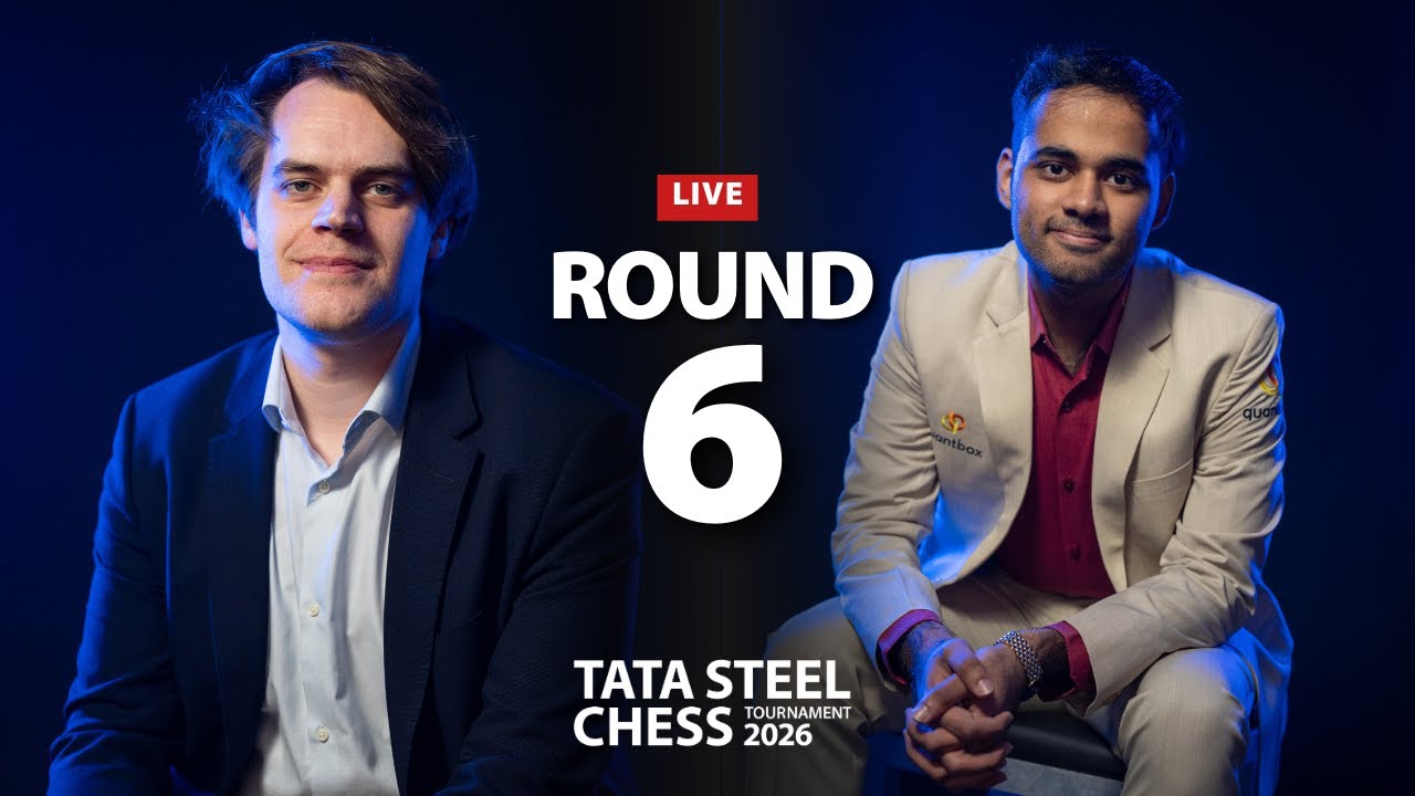 Bluebaum - Erigaisi | Round 5 | Tata Steel Chess Tournament 2026