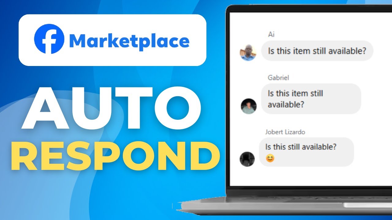 How To Auto Respond To Facebook Marketplace Inquiries (Step-by-Step Guide)