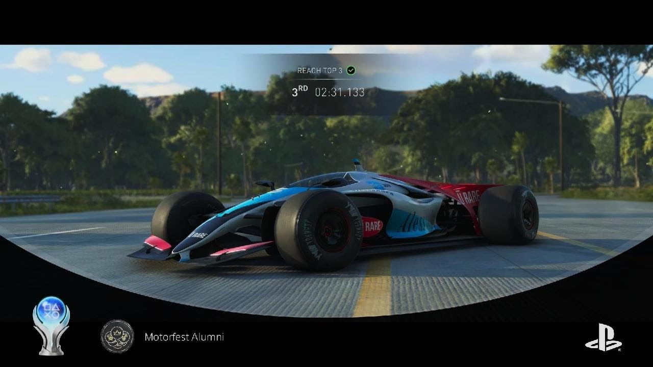THE CREW MOTORFEST Platinum Trophy