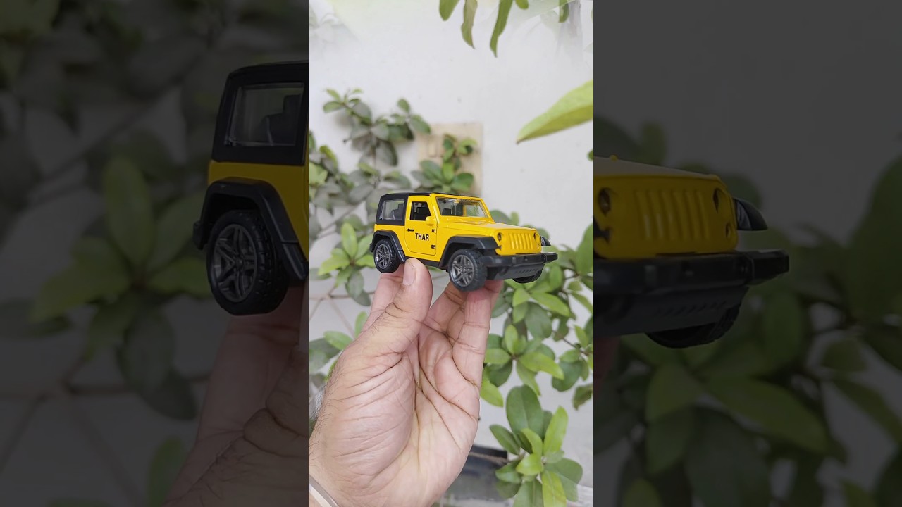 Mahindra Thar Die-Cast Model Review: A Miniature Off-Road Beast! 