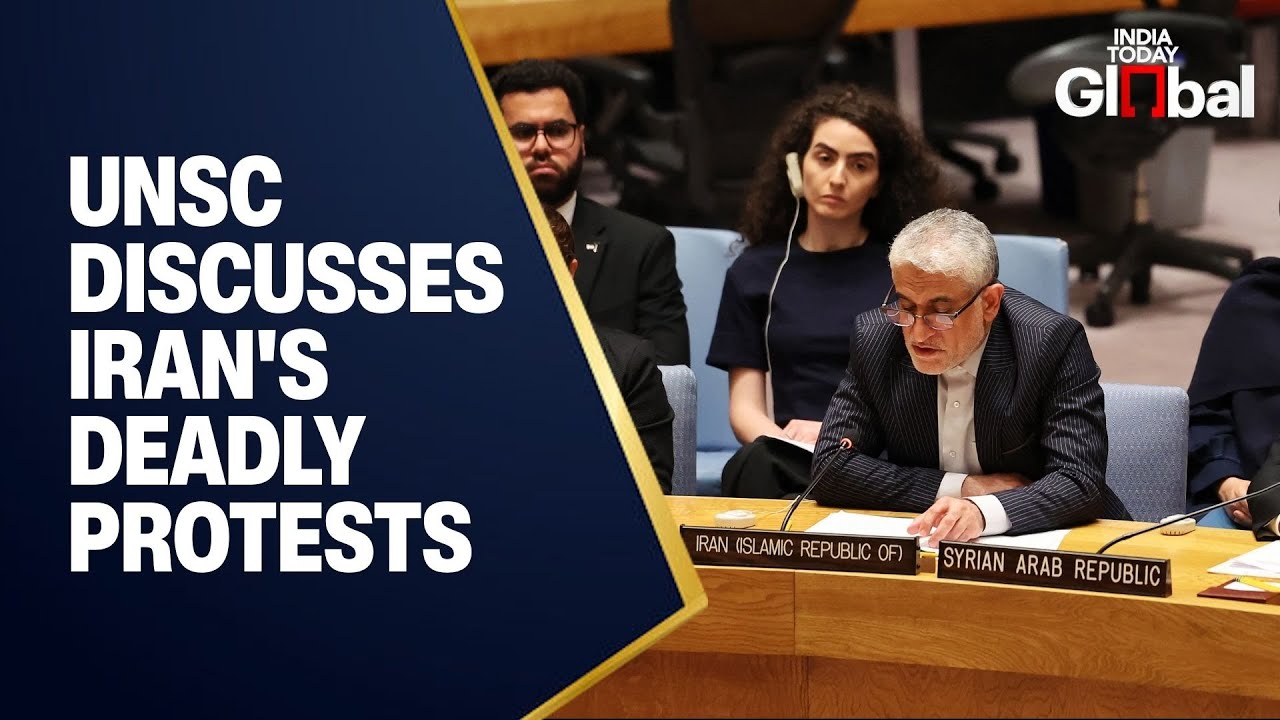 LIVE: UN Security Council Emergency Meeting on Iran Tensions After U.S. Request