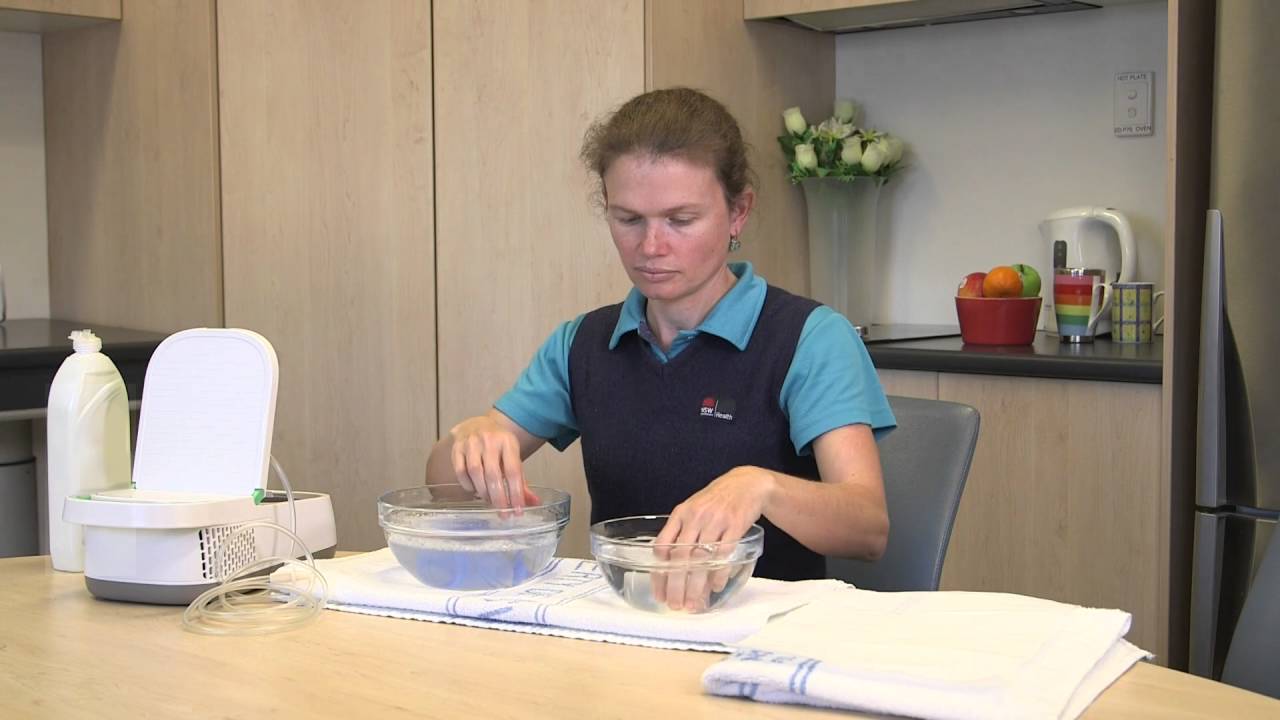 How to clean your nebuliser