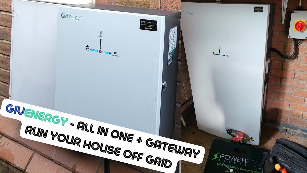 Keep your feed in tarfif - Givenergy AIO and Gateway Installation - All in one offgrid power