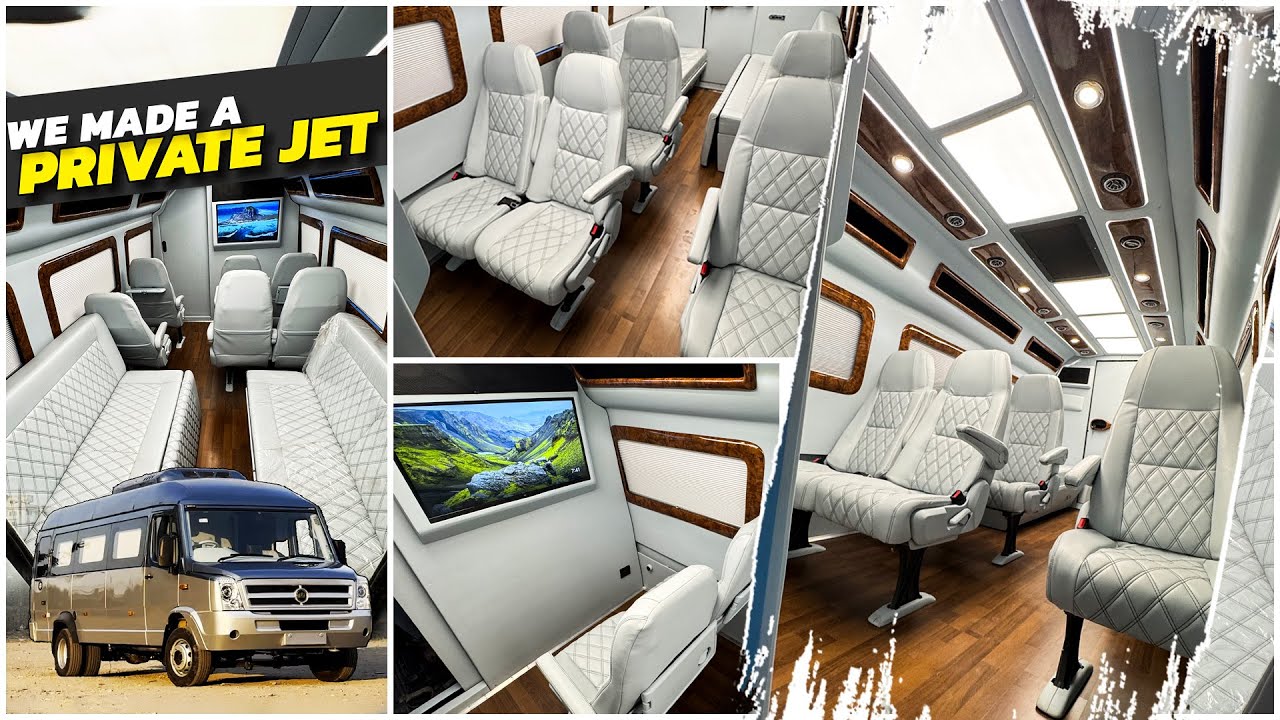Tempo Traveller to Luxury Caravan &ndash; A Stunning Transformation! 🏕️✨ || Filmshoppee
