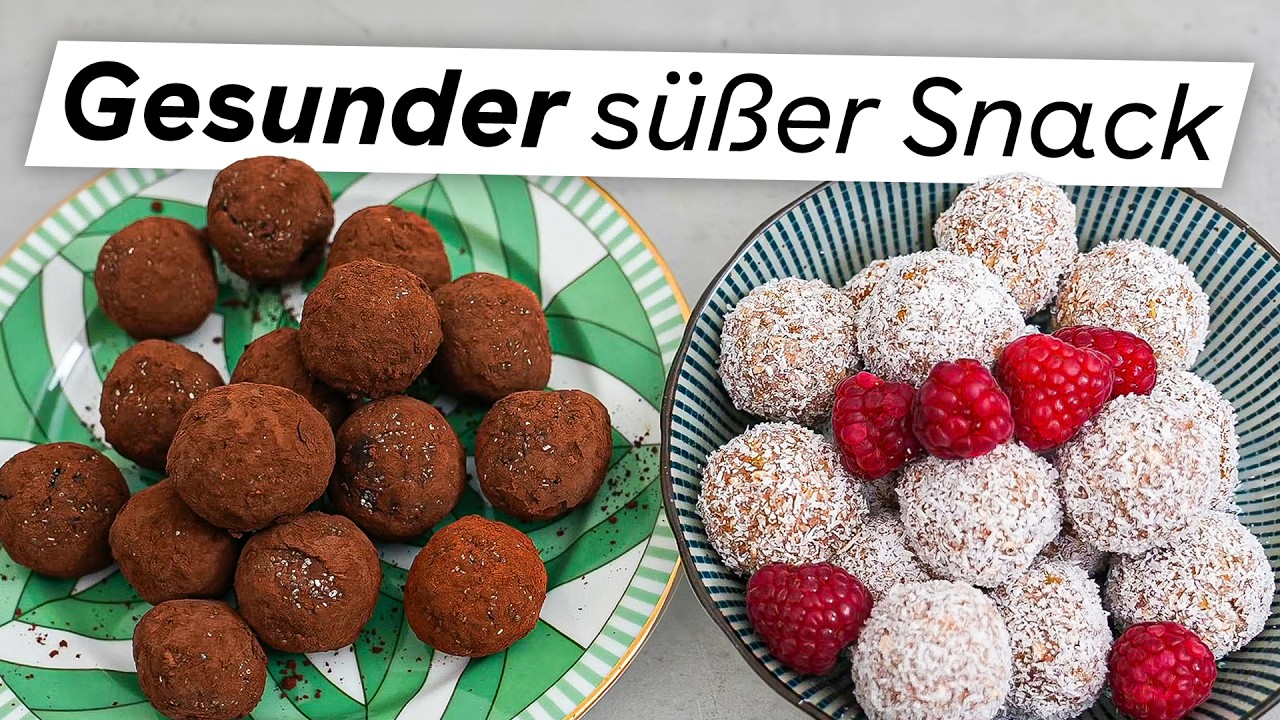 Energiekugeln - Der gesunde süße Snack