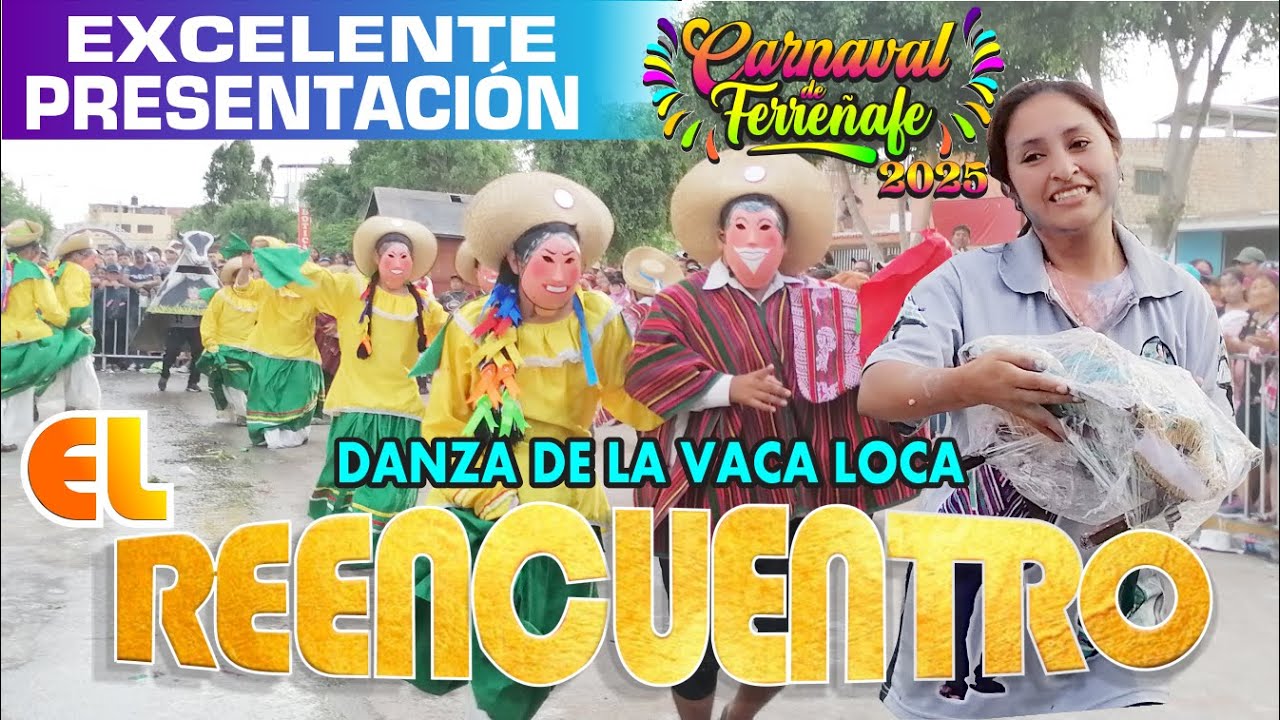 EXCELENTE PRESENTACIÓN DE LA DANZA DE LA VACA LOCA 
