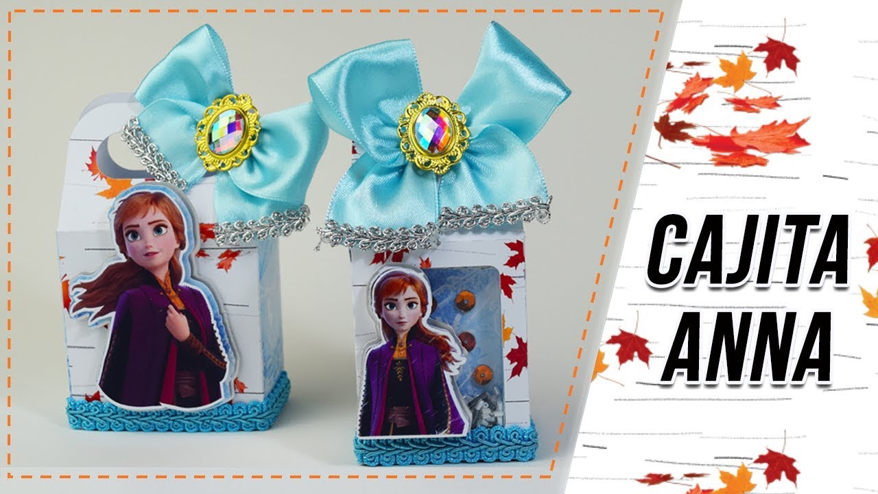 Cajita Shaker Anna. Flavor Box. Frozen 2.