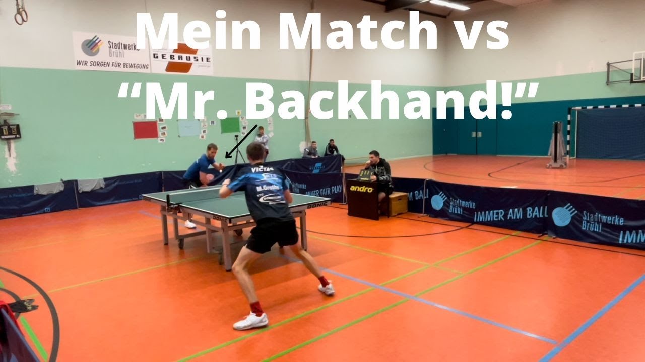 NRW-Liga oben - Unser 1. TTR-relevantes Duell! M. Grothe (TTR 2.123) vs D. Porten (TTR 2.040) 🏓