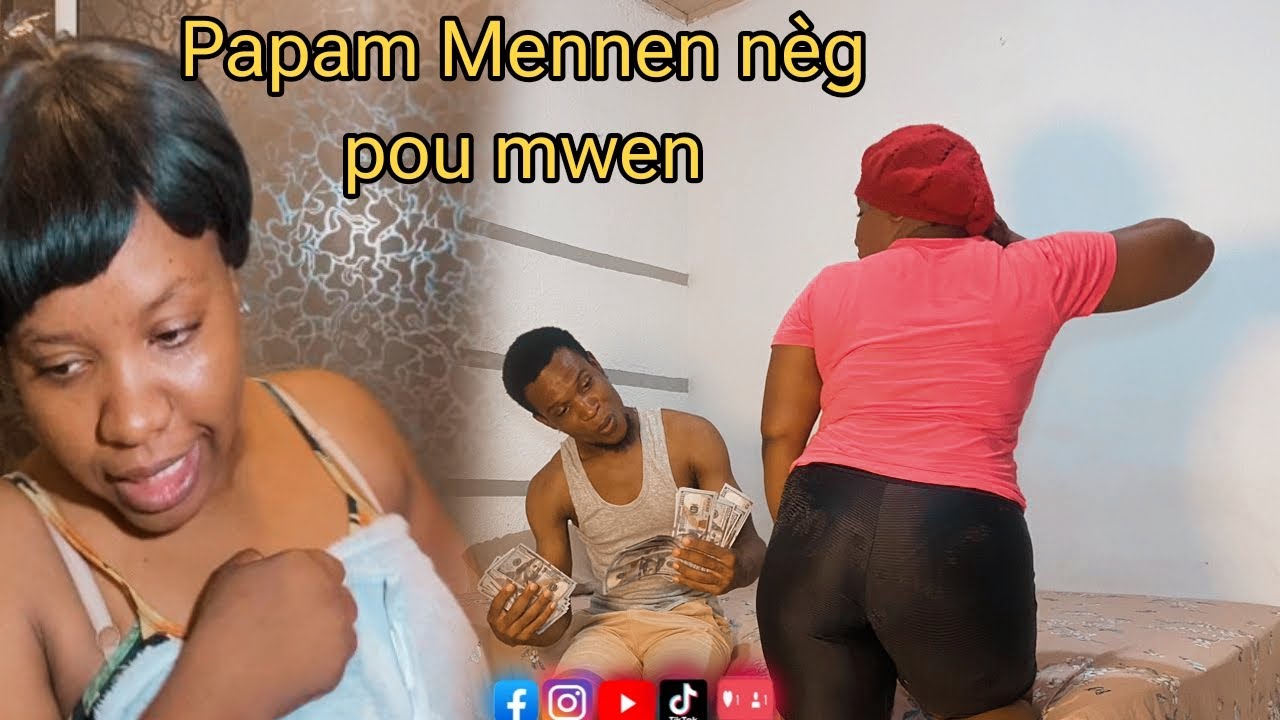 Papa Natacha mennen yon neg nan kay la pou li san konnen sak tapral rive - istwa sa bèl anpil
