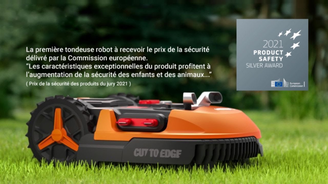 Pr&eacute;sentation Tondeuse Robot connect&eacute;e sans Fil - LANDROID WR141E
