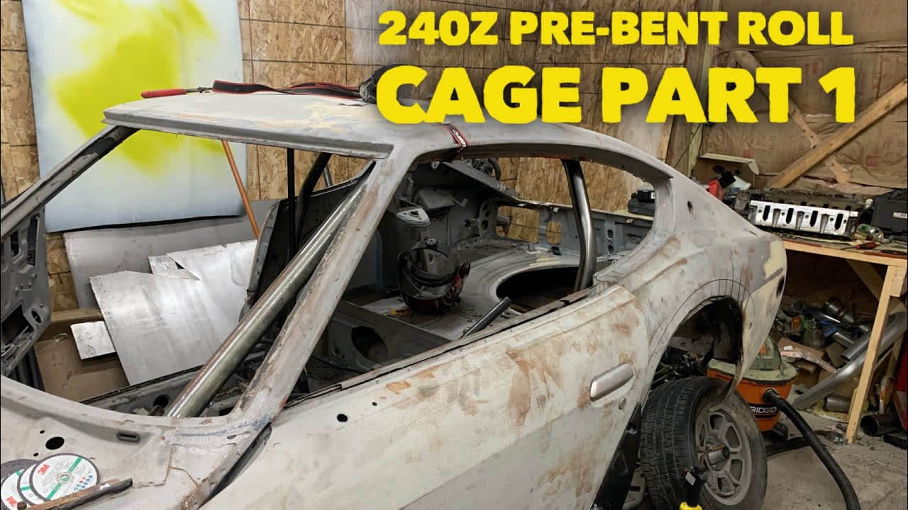 Datsun 240z roll cage part 1
