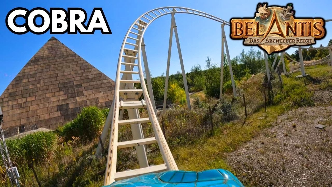 Cobra des Amun Ra 4K On Ride POV - Belantis