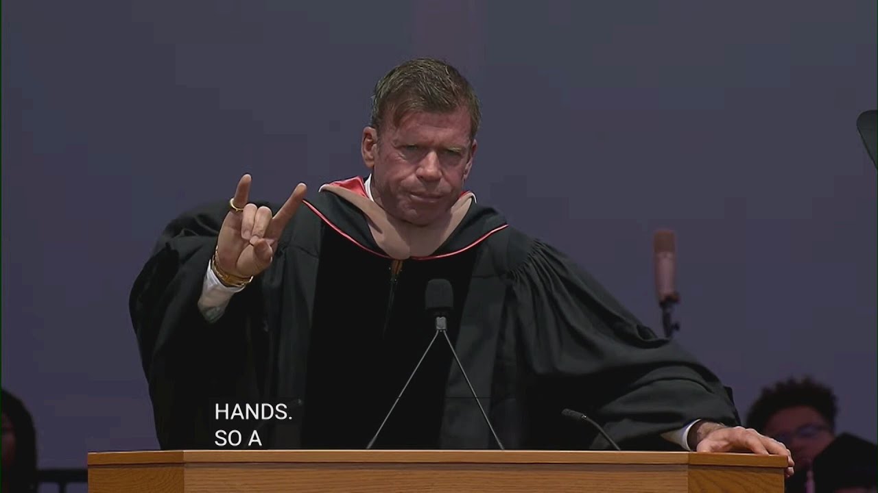 Full speech: Taylor Sheridan at University of Texas Commencement
