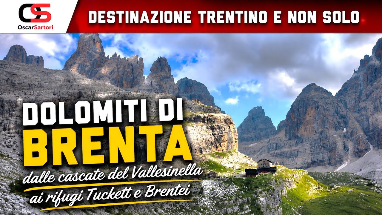CASCATE VALLESINELLA, RIFUGI TUCKETT e BRENTEI - Dolomiti di Brenta