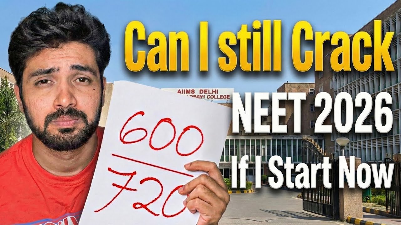 Can I Still Crack NEET 2026?😭| Here’s Exactly How ! #neet2026 