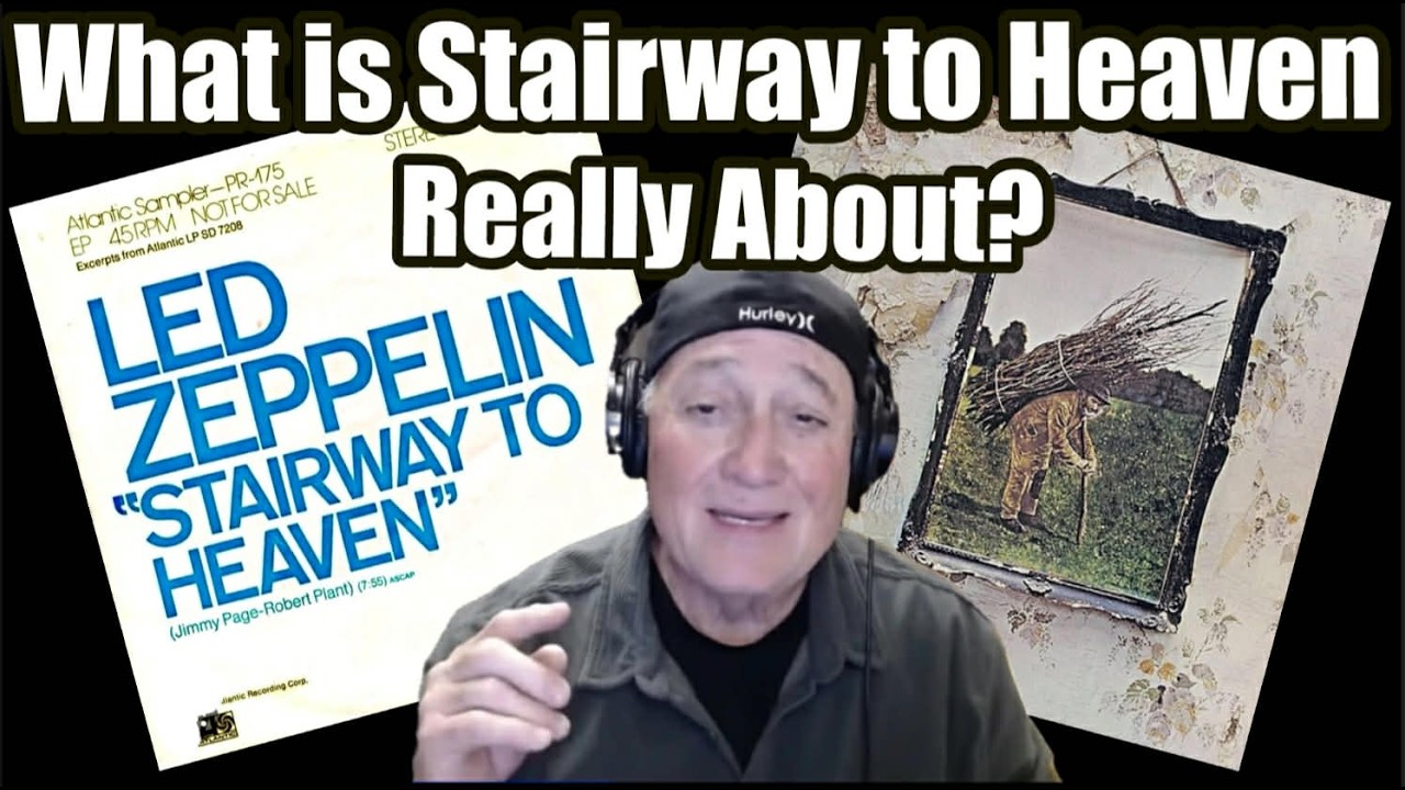What's Stairway To Heaven By Led Zeppelin Really About? Verse by Verse Breakdown.  #classicrock