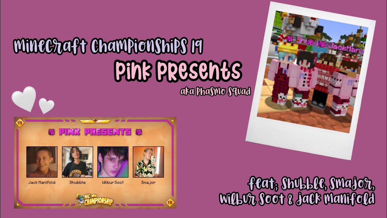 my favourite moments from mcc19 - pink presents !