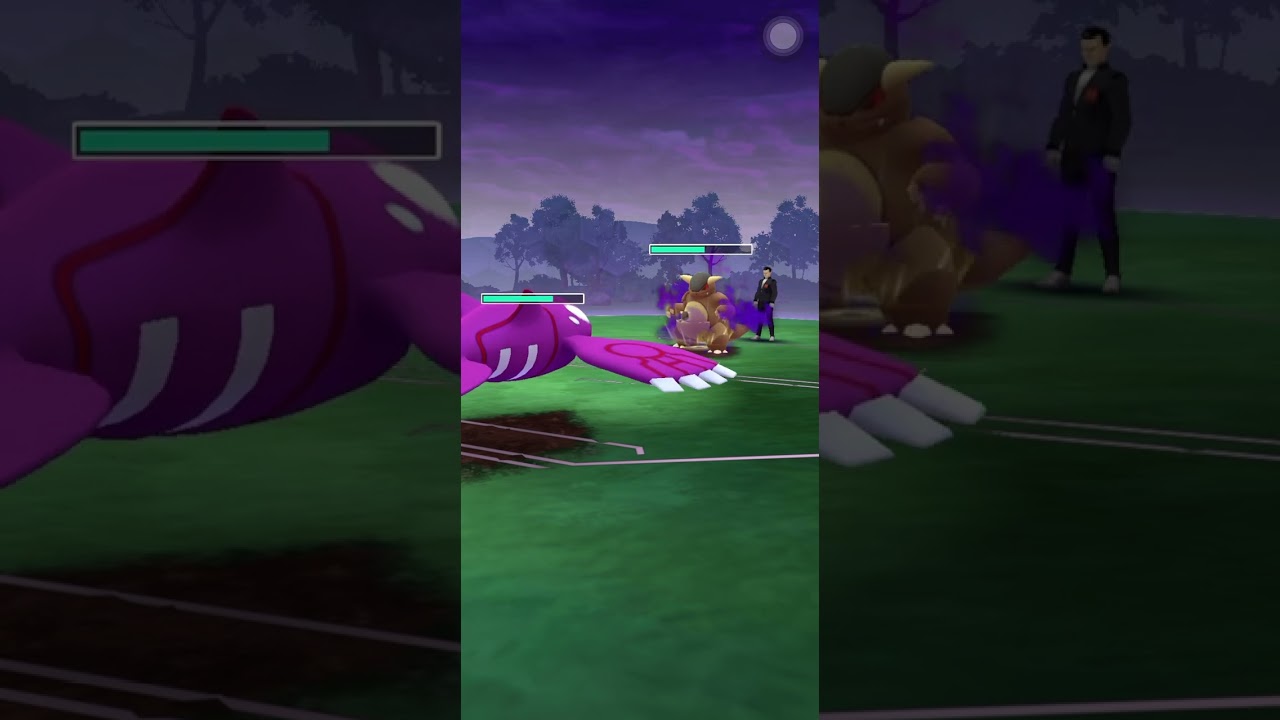 [Pokémon GO] Vs Giovanni & Capture Shadow Giratina