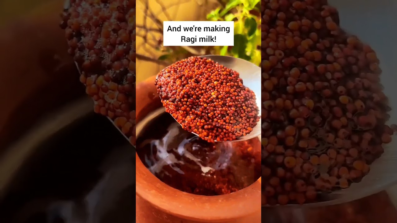 Best way to made vegan milk ( Ragi Milk )